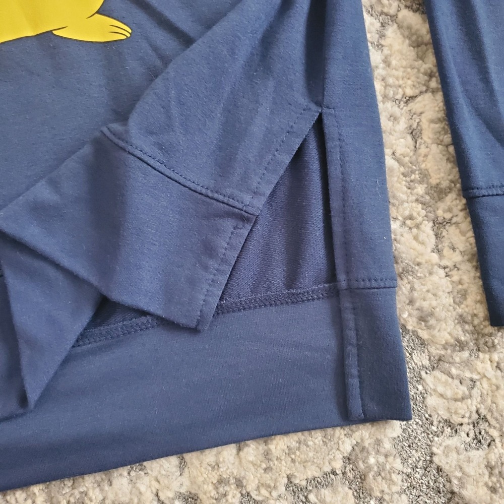 Pokemon Women's Pikachu Graphic Long Sleeve Shirt Navy Blue Size Large - Picture 5 of 9